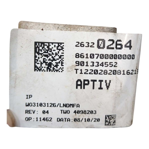 Chicote Caixa Fusivel Chevrolet Tracker 2020 26320264