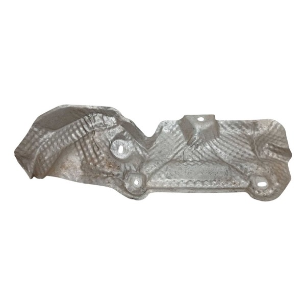 Defletor Térmico Escape Renault Sandero 2016  Prata