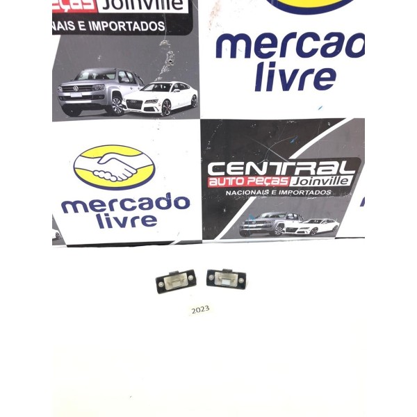 Par Luz Lanterna Placa Tampa Traseira Touareg V8 2008 2009