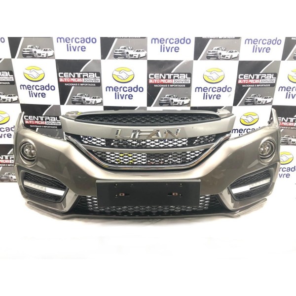 Parachoque Dianteiro Completo Lifan X60 2018 2019 Original Branco