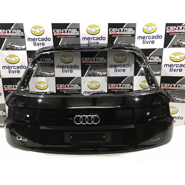 Tampa Traseira Porta Malas Audi Q5 S-line 2.0 Tfsi 2019 2020 Preto