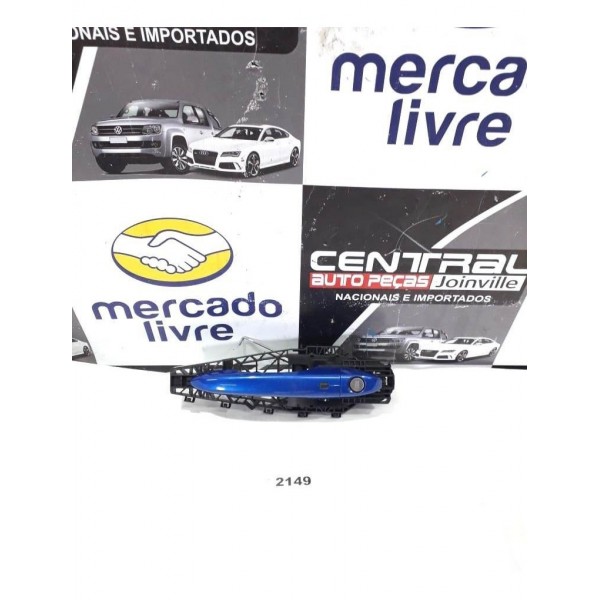 Maçaneta Porta Dianteira Esquerda Compass Diesel 2018 2019 Azul