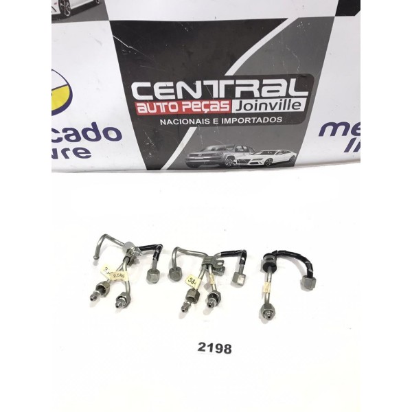 Kit 5 Canos Bico Injetor Flauta Discovery 4 3.0 V6 2014 2015