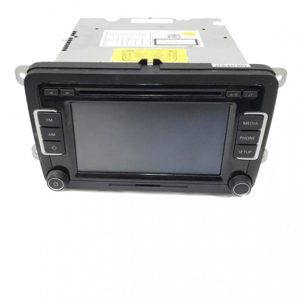 Central Multimídia Original Vw Jetta 2014 2015 - 5k0035190d