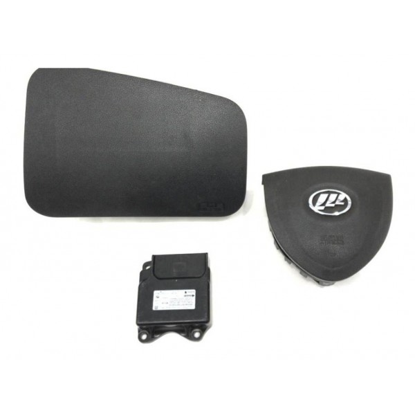 Kit Conjunto Airbag Air Bag Lifan X60 2013 2014 2015 C/ Nota