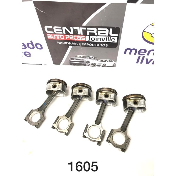 Pistão Com Biela Nissan Kicks 1.6 2017 2018 Stander Unidade