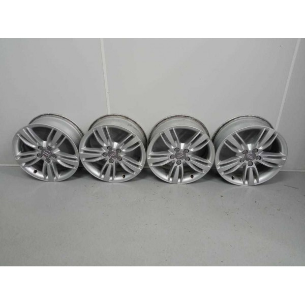Jogo Rodas Audi Q3 2015 Tfsi 2.0 Aro 17  Original Prateado
