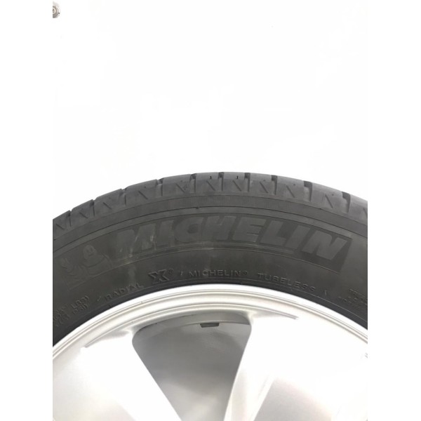 Jogo Roda E Pneu 175/65 R15 Mini Cooper Tala 51/5 Offset 46 Prata