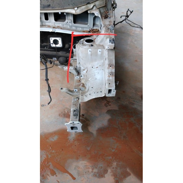 Longarina Caixa Roda Esquerda Hyundai Ix35 2016