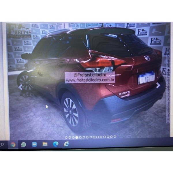 Caixa Cambio Automático Nissan Kicks S Direct Cvt 2020 Usado