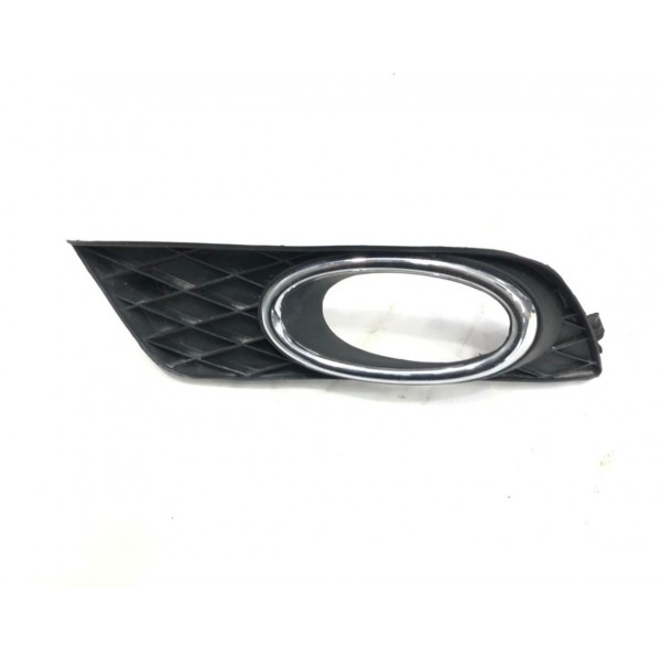 Grade Moldura Esquerda Farol De Milha Honda Civic 2014 Usado Preto