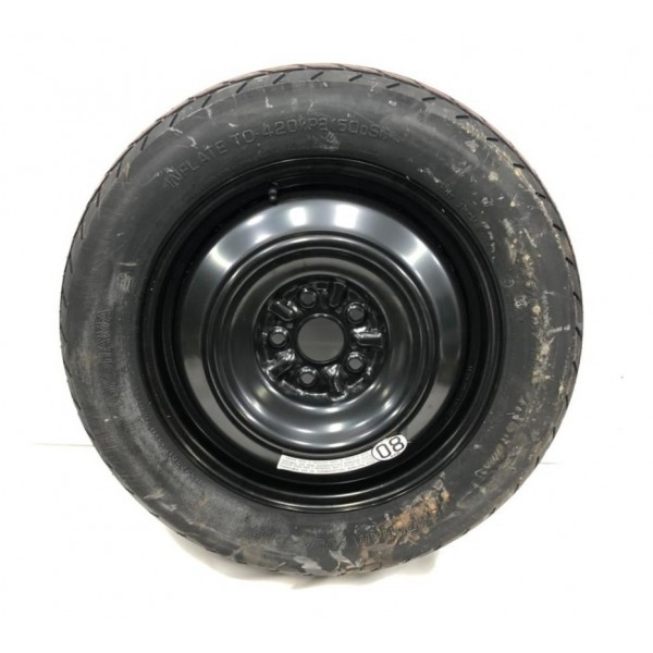 Estepe Toyota Rav4 2018 Yokohama 165/80 R17 Usado Preto