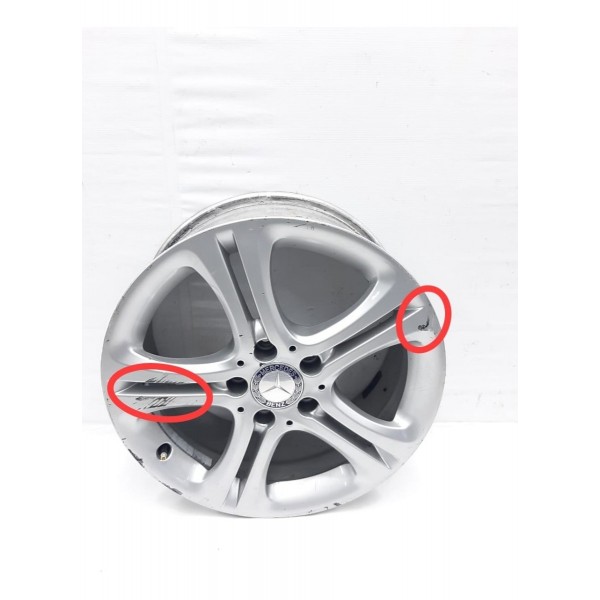 Roda Recuperada Aro 17 Mercedes A200 2014 N3 Cinza