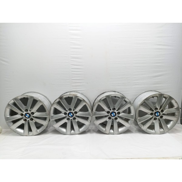 Jogo Roda Aro 17 Bmw 320i 2008 2009 2010 2011 Prateado