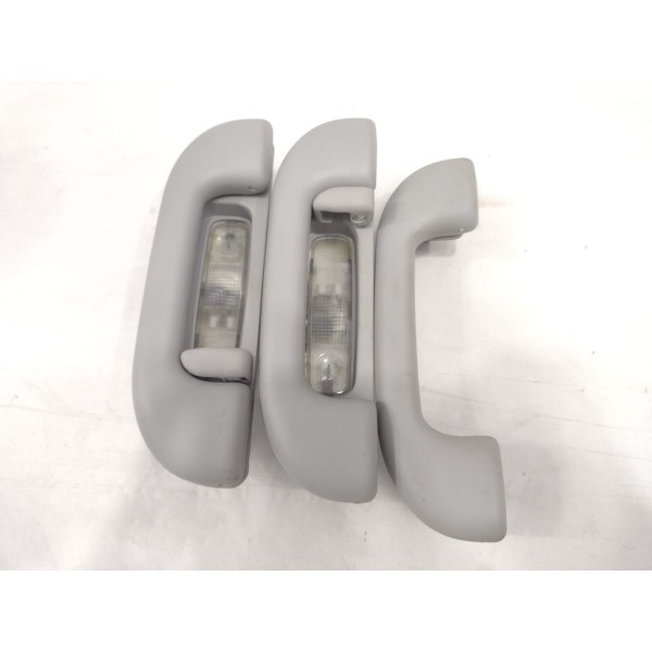 Jogo Alça Pega Mão Teto Jeep Compass Flex 2020 2021 Bege