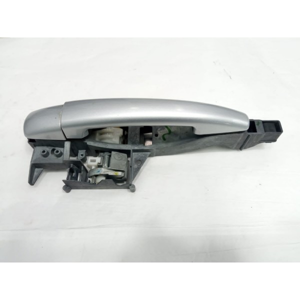 Maçaneta Externa Traseira Esquerda Peugeot 2008 2018 Cinza