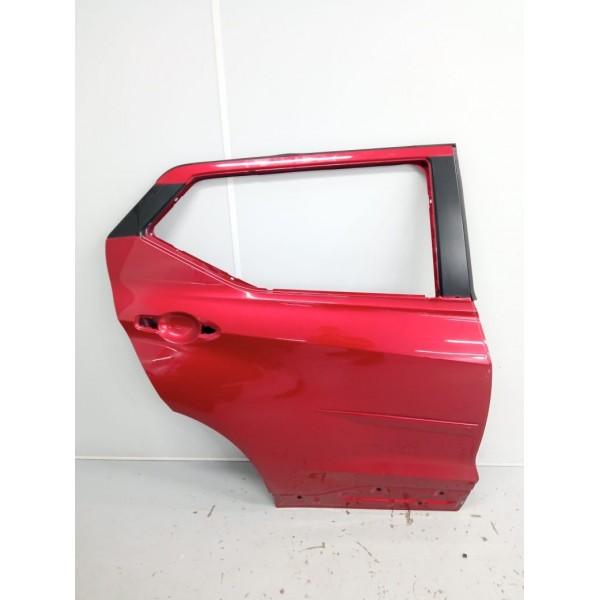 Porta Lata Traseira Direita Nissan Kicks 2020 2021 Traseira Direita Vermelho