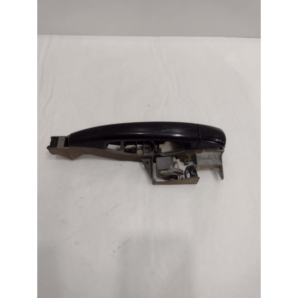 Maçaneta Porta Dianteira Direita Peugeot 3008 2012 Detalhe Preto