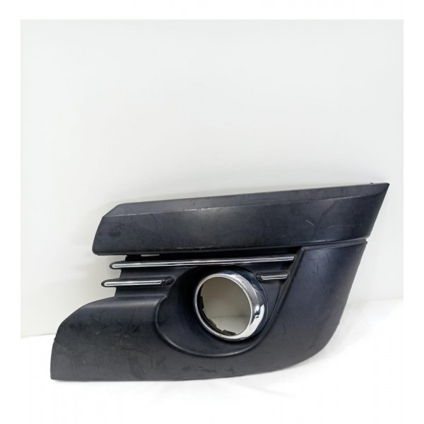 Moldura Farol Milha Esquerdo Peugeot 3008 2012 Detalhe Preto