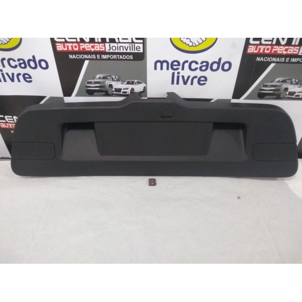 Aplique Acabamento Do Porta Mala Jetta 2012 Cinza