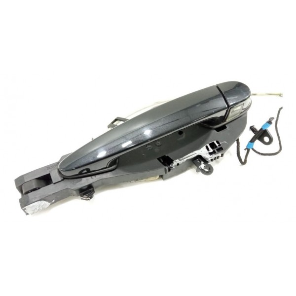 Maçaneta Externa Traseira Esquerda Bmw X1 2013 Preto