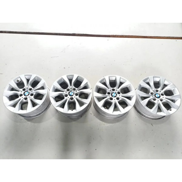 Jogo Rodas Aro 17 Bmw X1 2.0 2013 Prateado