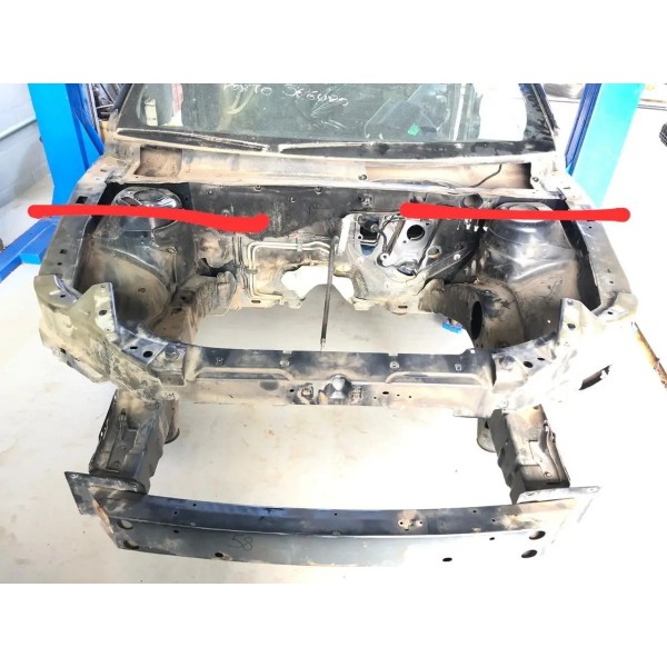 Mini Frente Painel Frontal C/ Alma Gm Malibu 2010 2011 2012