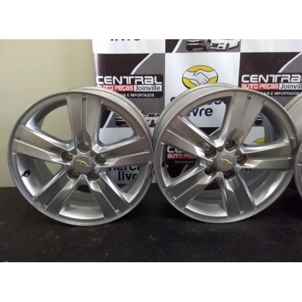 Jogo Roda R16 Gm Tracker 2017 N2  Prateado