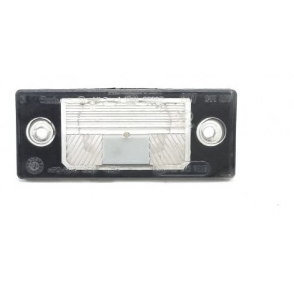 Lente Luz Placa S/lâmpada Vw Tiguan 2012 Unidade Preto