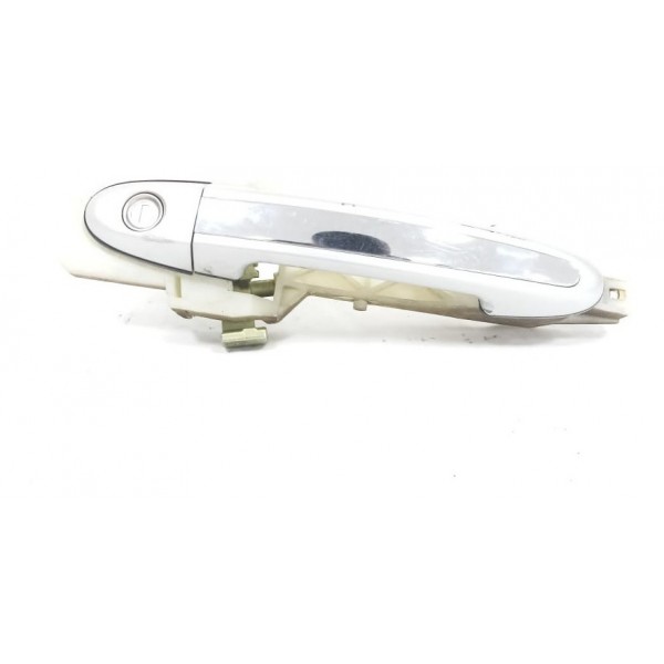 Maçaneta Externa Porta Dianteira Esquerda Santa Fé 2010 Branco