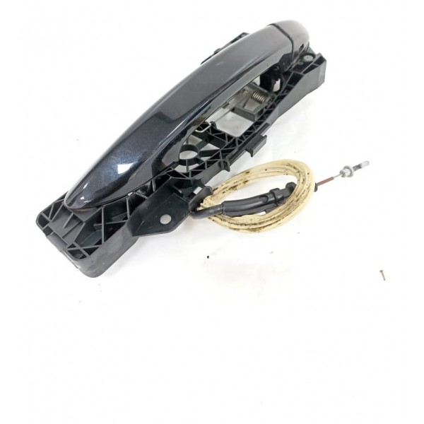 Maçaneta Externa Porta Traseira Esquerda Vw Passat 2012 Preto