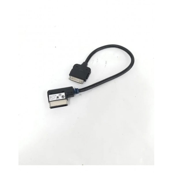 Cabo iPod iPhone 4 Vw Passat 2012 5n0035554 Preto